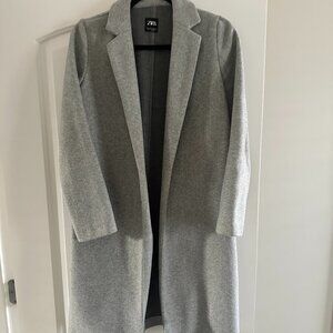Zara Gray Trench Coat